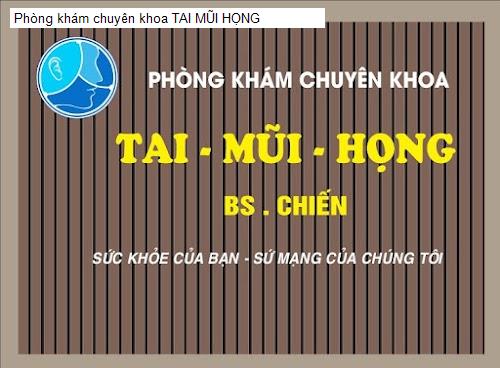 Hình ảnh Phòng khám chuyên khoa TAI MŨI HỌNG